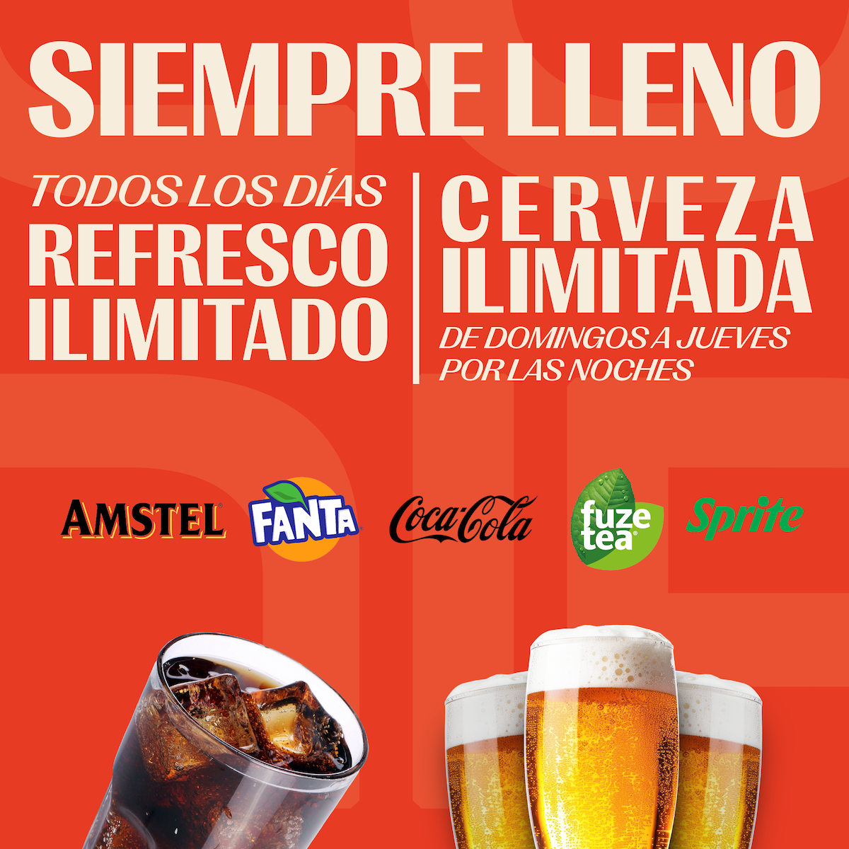 Colonial Buffet | Promociones: Promoción "Siempre Lleno"
